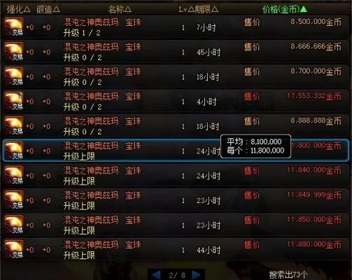 DNF魔攻宝珠详览与智力提升解析