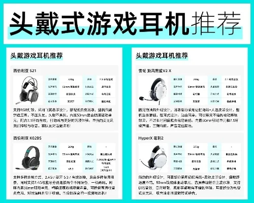 比较帅的游戏耳麦排行榜-游戏耳麦选购指南